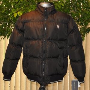 NWT US Polo Assn Men's Winter Puffer Jacket